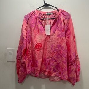 NWT Maria Cher piedras Mila blouse